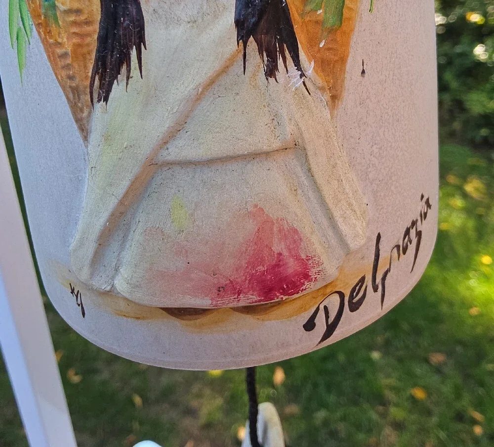 Ted DeGrazia 2002 Annual Collector Bell - Native Girl with Flowers - VTG